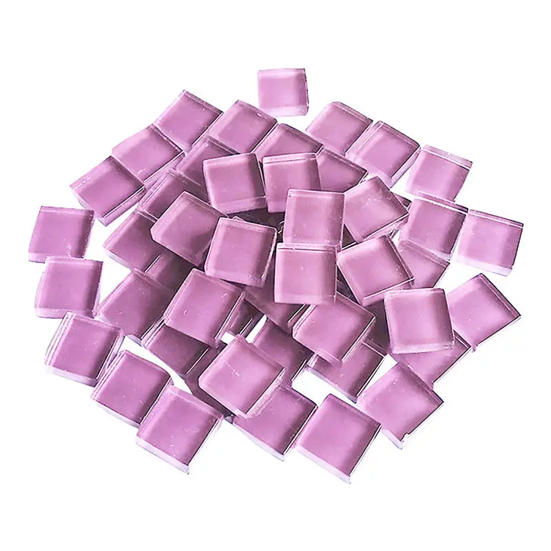 glass mosaic 105 г креативная керамическая мозаичная плитка DIY настенные поделки ручной работы декоративные материалы различные смеси неправильных оптических капель стекла@ 30 - Color: glass mosaic