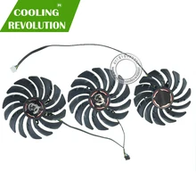 PLD09210B12HH PLD10010B12HH RTX2080 RTX2080Ti DC12V dla MSI RTX 2070 2080 SUPER 2080Ti GAMING X TRIO karta wideo wentylator