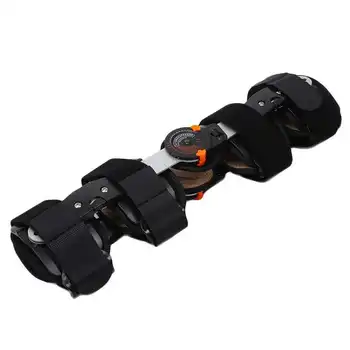 

Adjustable Knee Brace Support Orthopedic Hinged ROM Sport Flexion Extension Wrap