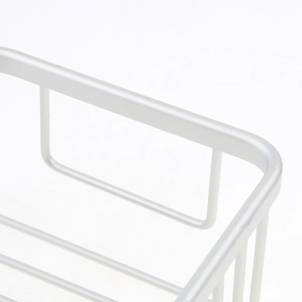 Shower Caddy Basket, Bath Shelf Storage Holder for Shampoo, Conditioner, Soap, Bathroom Accessories Storage, Aluminum Rustproof