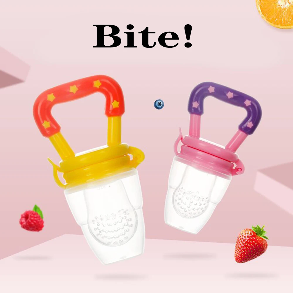 

Baby Fruit Bite Bags Infant Music Appease Nipple Fruits Vegetables Pacifier Baby To Eat Fruit Food Supplement Feeding Pacifier