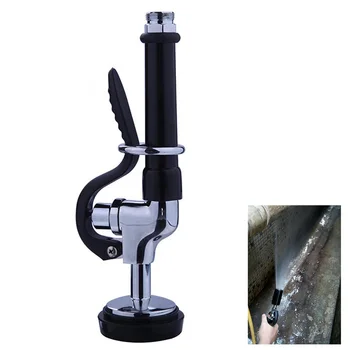 

Pre Rinse Kitchen Home Commercial Restaurant With Hose Stainless Steel Durable Spray Head Set Hotel Practical Faucet Tap