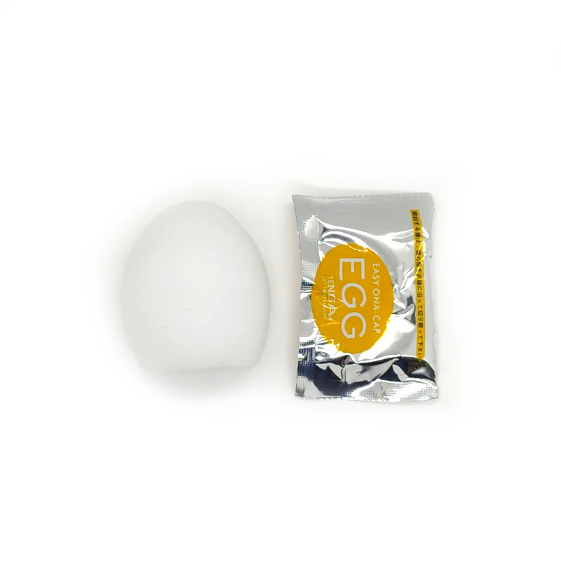 Tenga 6PCS Box Masturbation Eggs Portable Stimulating Penis Massager Silicone Stretchable Masturbator Adult Sex Toys For
