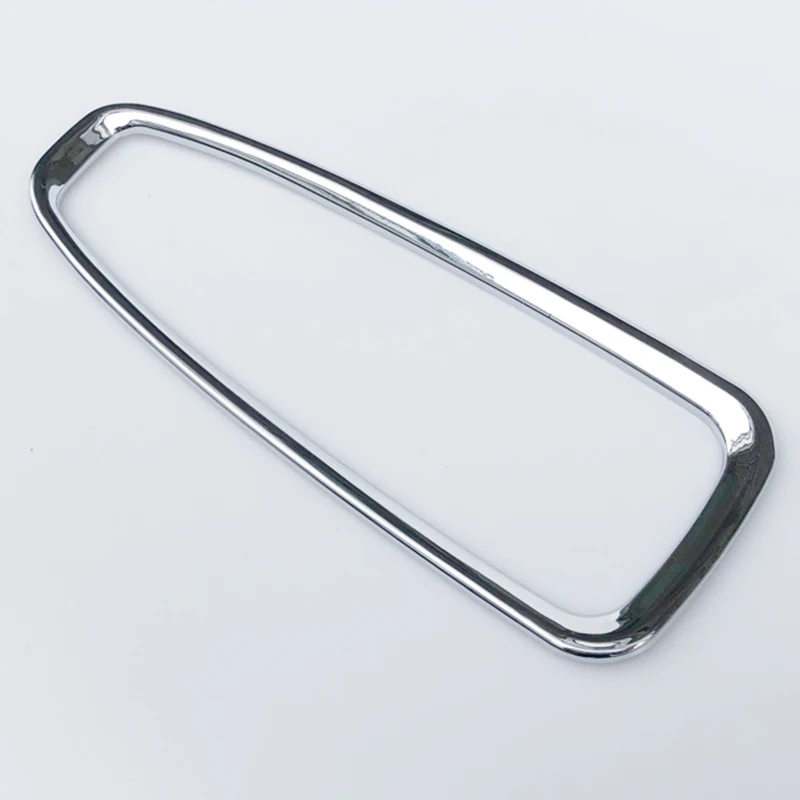 Center Console Car Armrest Gear Stall Brakehand Frame Decoration Cover Trim Chrome Abs For Volvo Xc90 S90 V90-18