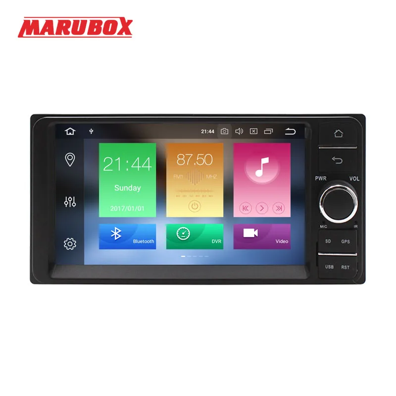 Discount MARUBOX 7A701px5 DSP, 2 Din, 64GB Car Multimedia Player for Toyota Universal 7" IPS GPS Navigation Bluetooth Stereo Radio 1
