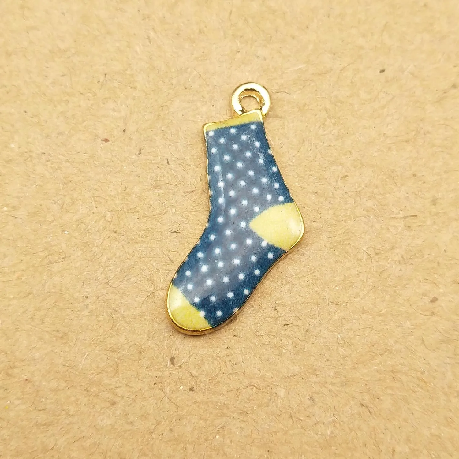 44-14x24mm 10 шт. эмаль рождественский снеговик колокольчик снежинка шарм для изготовления ювелирных изделий модные серьги кулон браслет и ожерелье подвески - Окраска металла: 44-14x24mm