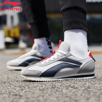 

(Break Code)Li-Ning Men 3KM Classic Leisure Shoes Retro Lifestyle Shoes LiNing li ning Sport Light Sneakers AGCP079 YXB315
