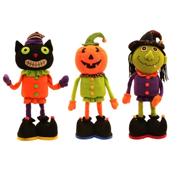 

Halloween Large Telescopic Pumpkin Doll Home Window Hotel Decoration Props Holiday Supplies