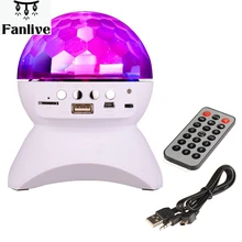 10 шт. магический шар сценический эффект света 1000 мАч DJ клуб Дискотека вечерние bluetooth-колонка с подсветкой с USB TF FM радио пультом дистанционного управления Bluetooth