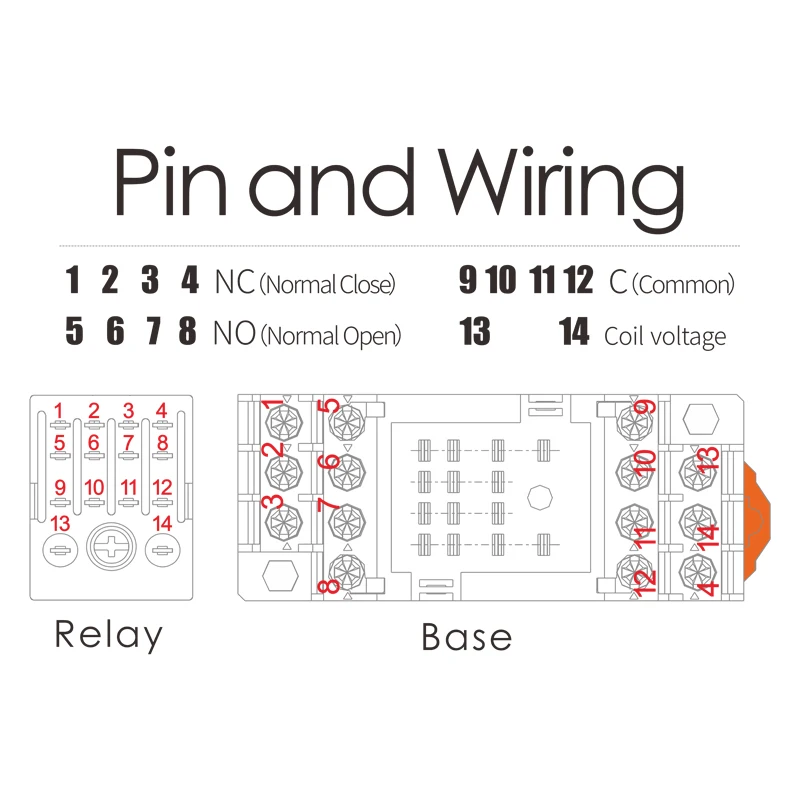 Us 0 85 Lanboo Hh52p My2nj Relay Coil General Dpdt Micro Mini Electromagnetic Relay Switch With Socket Base Led Ac 220v Dc 12v Relays Aliexpress