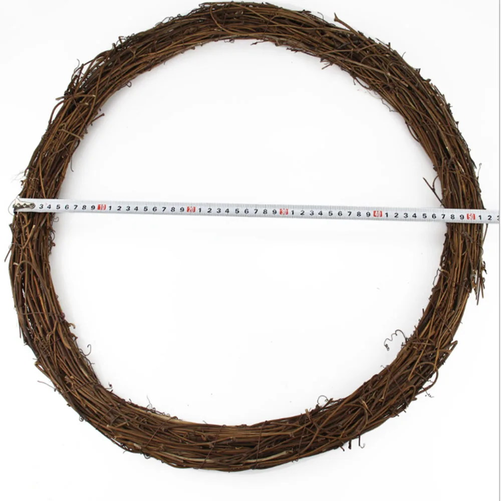 50cm 8-75 см, для свадебного украшения венок натуральный Плетеный венок DIY ремесла Декор для домашней двери Grand Tree Рождественский подарок вечерние украшения - Цвет: 50cm