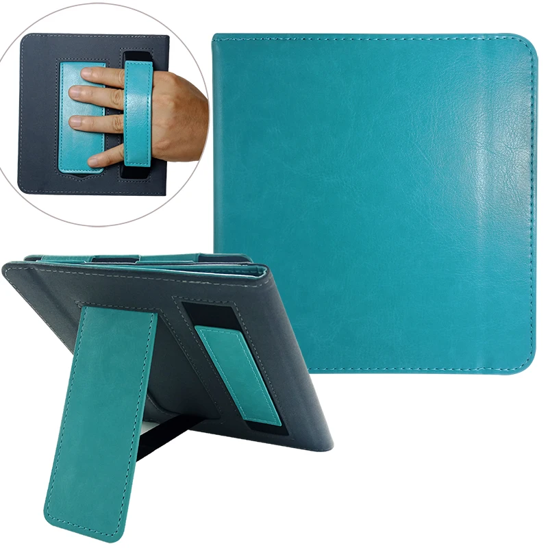 Kobo 7 дюймов чехол кронштейн Ручной Чехол для всех новых " Kobo Libra H2O( выпуск) Электронная ридер стенд держатель Крышка Авто Режим сна/пробуждения