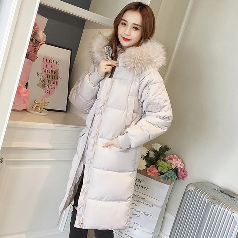 

Winter Casual Thick Warm Parkas Women Padded Coat Outerwear Plus Size XXL Winter Jacket Women Puffer Jacket Female Jacket