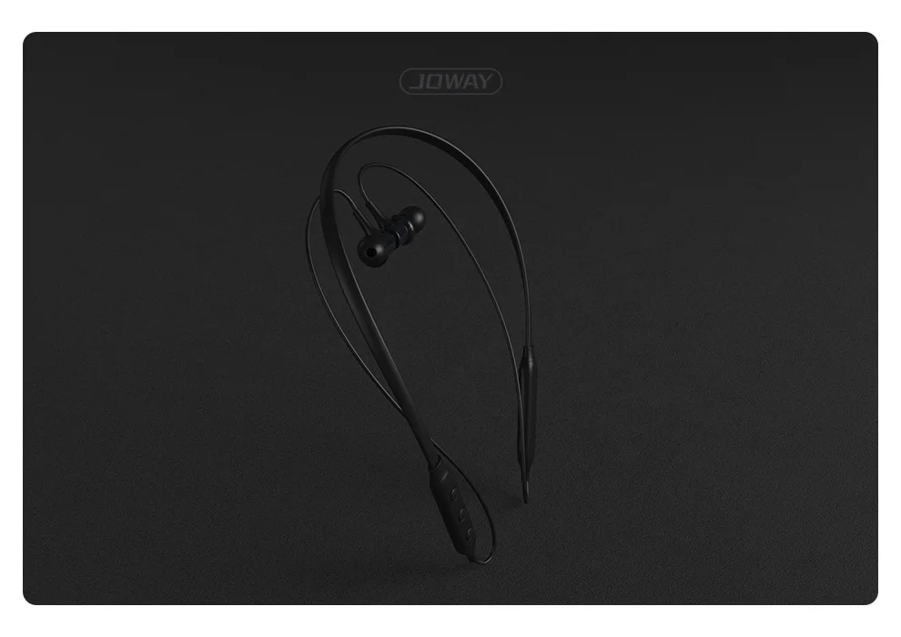 JOWAY H72 Беспроводная спортивная Гарнитура Bluetooth 3D стерео музыкальные наушники Handsfree с микрофоном Магнитный шейный браслет