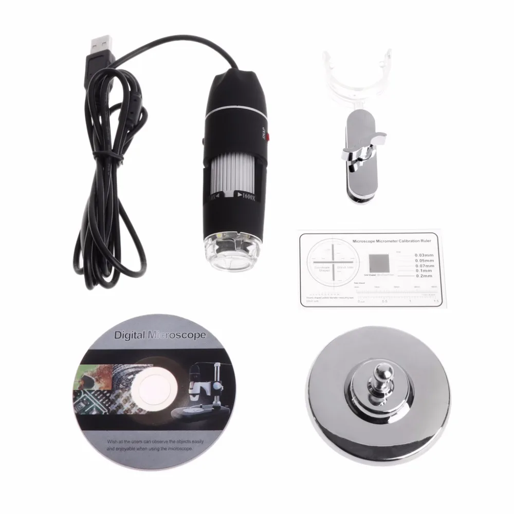 1600X 2MP Zoom Microscope 8 LED USB Digital Handheld Magnifier Endoscope Camera11
