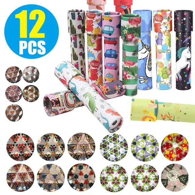 Classic Kaleidoscopes for Kids, Party Favors Perfect as Stock Stuffers Bag Fillers School Classroom Prizes For Boy or Girl 4