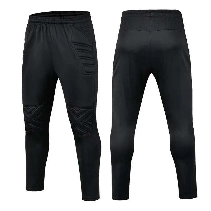 Soccer Pants Mens Goalkeeper Adult Futbol Pants Sponge Protective