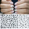 3D Nail Sticker Sliders Russian Letter Nail Art Water Transfer Decals Leaf Heart Valentine Manicure Tattoos CHSTZG023-31 ► Photo 3/6