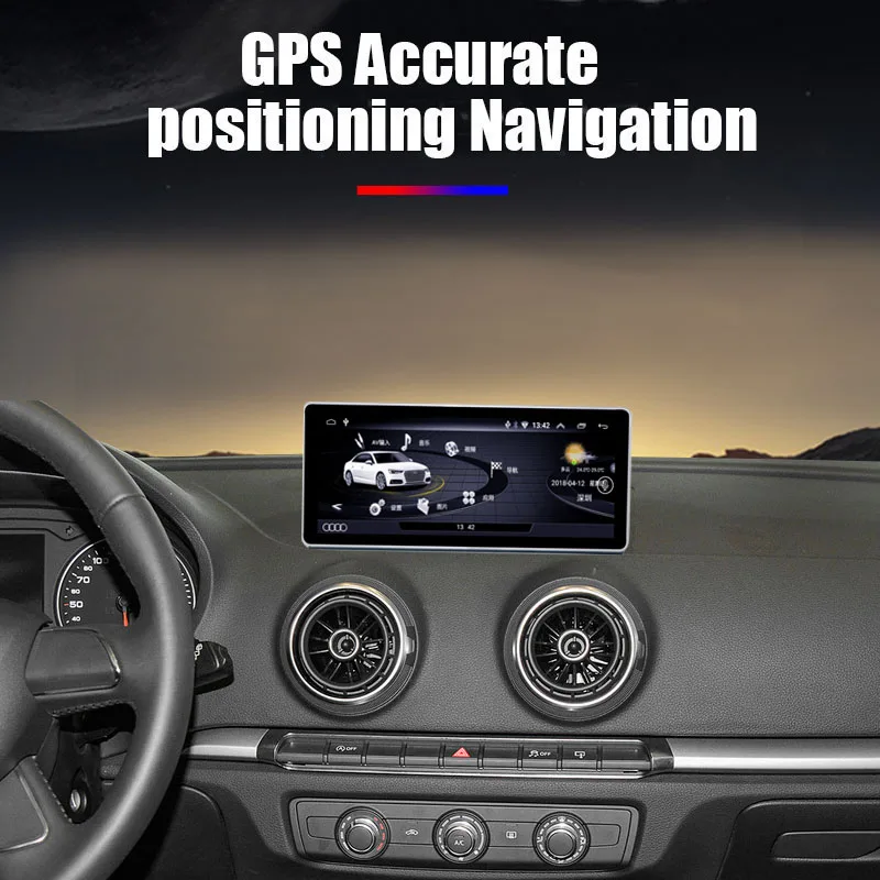 10,25 дюймов HD экран Android 9,0 Автомобильный gps навигатор для Audi A3 2013- мультимедийный плеер радио wifi Bluetooth 2+ 32G