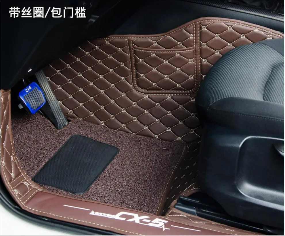 Автомобильный коврик для багажника, коврики для Mazda CX5 CX-5-, автомобильный Стайлинг, все окружены особыми модифицированными аксессуарами - Цвет: Лаванда