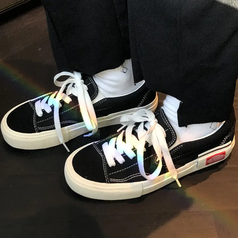 

Classic vulcanized skate shoes black canvas shoes for men and women Sports shoes for men and women Casual plank shoe man