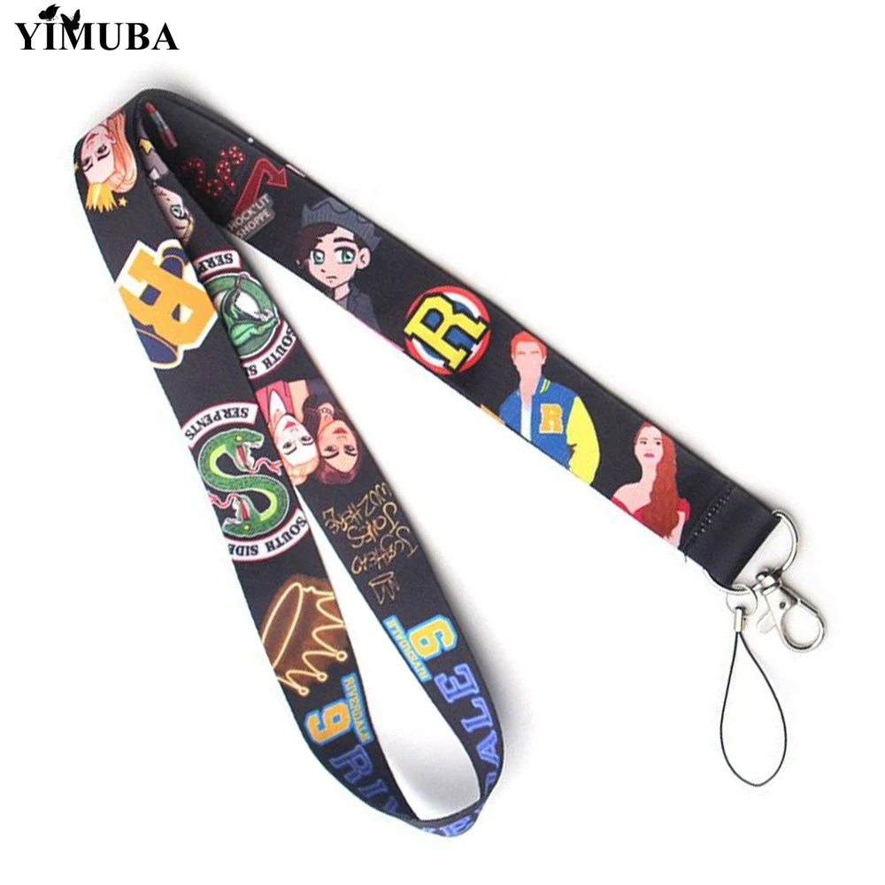 Riverdale TV Shows Lanyard Neck Strap ID Badge Phone Holders Keychain Cosplay 