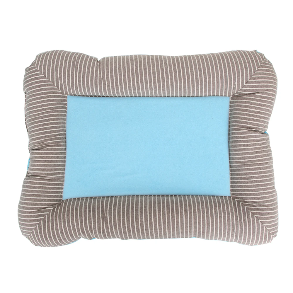 Blue Dog Bed Кровать для домашних собак для больших собак, диван-коврик, кровати, мягкая кровать для маленьких собак, щенков, питомников, коврики для кошек, теплый дом, дышащий диван-кровать для кошек - Цвет: Blue Dog Bed