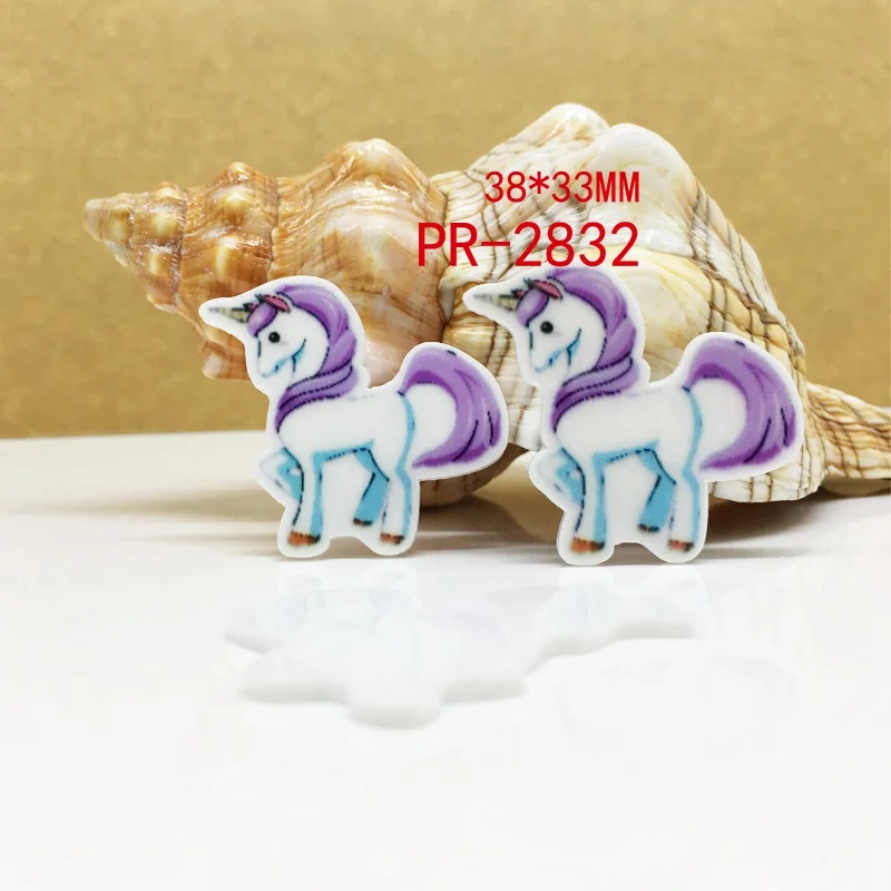 30 шт мультяшный персонаж плоское украшение из смолы pr 2874 - Цвет: 2832