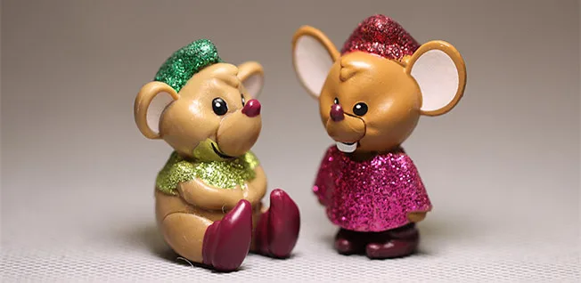 Коллекция оригинального милого аниме Золушки Маус сделай сам ПВХ фигурка