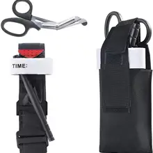 Тактический аптечка первой помощи медицинский повязка турникет Ножницы сумка для оказания первой помощи Путешествия сумка для путешествий на открытом воздухе сохранить себя выживания Наборы