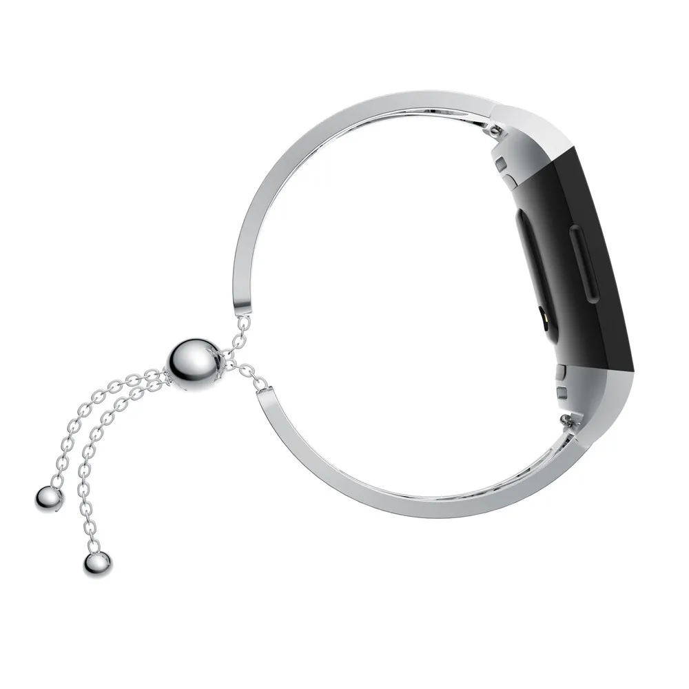 Роскошный модный браслет, сменный ремешок для девочек, ремешок для Fitbit Charge 3# T2
