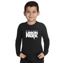 LYTLM Linkin Park Camiseta/футболка с длинными рукавами футболки для маленьких мальчиков и девочек-подростков, уличная одежда для детей, топы для девочек, детская одежда