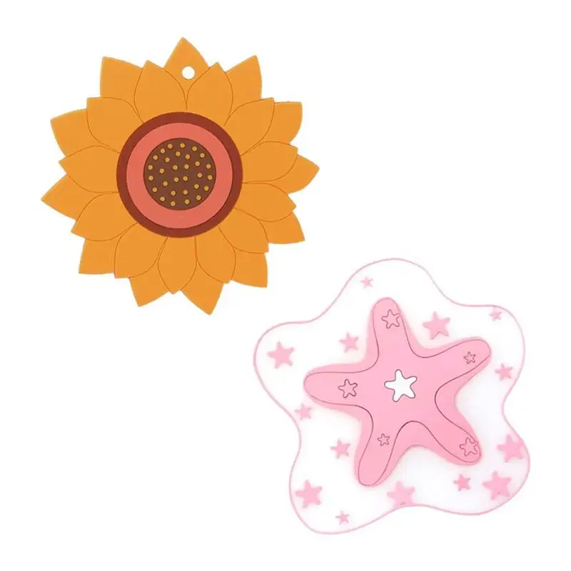 2 Colors Japan Style Cherry Blossom Heat Insulation Table Mat Family Office Anti-skid Tea Cup Milk Mug Coffee Coaster | Дом и сад