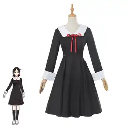 2019 Kaguya-sama: Love is War Косплей Костюм Кагуя шиномия Аниме Косплей Chika костюм Школьная форма для девочек женское платье
