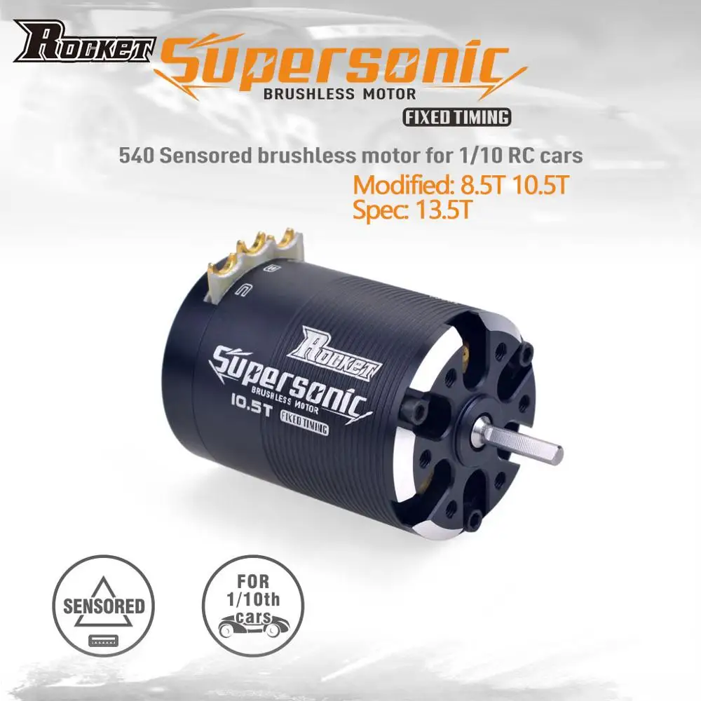 Сенсорный Бесколлекторный двигатель Rocket Supersonic 540 8 5 T 10 13 для модифицированных