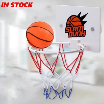 

Portable Funny Mini Basketball Hoop Toys Kit Indoor Home Basketball Fans Sports Game Toy Set Kids Children Adults