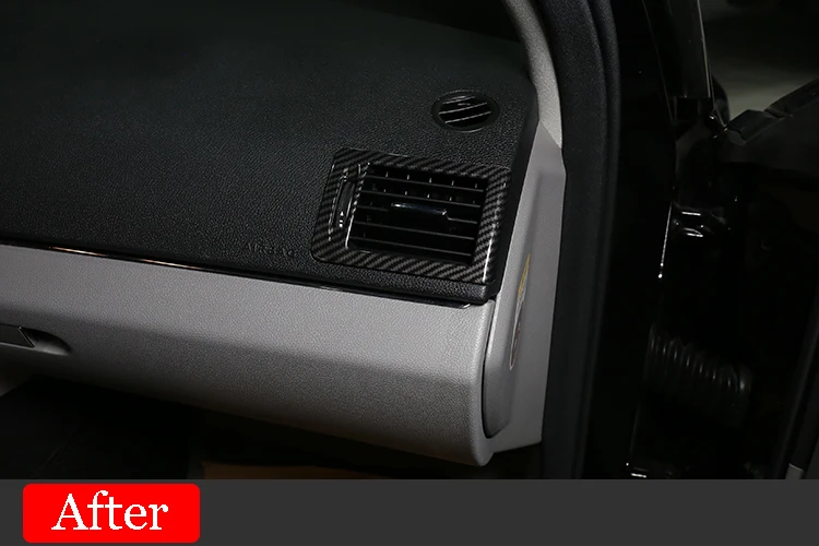 Углеродное волокно серебро ABS хром для Mercedes benz C Класс W204 2007-2010 автомобильные аксессуары боковой Кондиционер Выход рамка отделка
