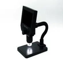 600X USB портативный цифровой электронный микроскоп Лупа 8 светодиодный HD экран для PCB Материнская плата ремонт изгиб трубы поддержка