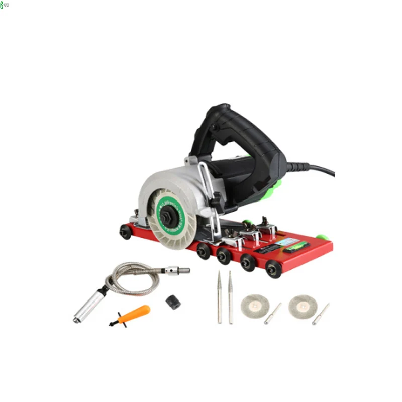 

220V Floor Tile Cleaning And Cutting Angle Grinder Tile Special Electric Tool Beauty Seam Hook Dust-free Cutting Seam Machine