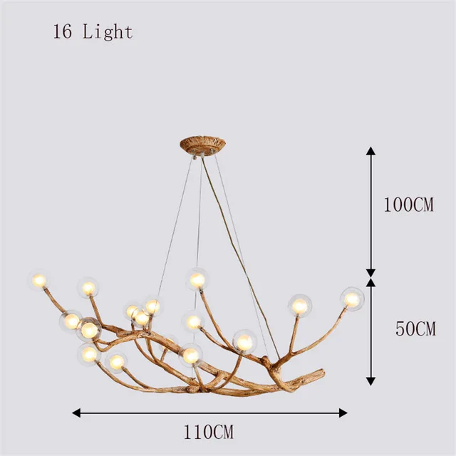 16heads pendant lamp Подвесной светильник в ретро-стиле, скандинавский стиль, для гостиной, Волшебная фасоль, Молекулярный подвесной светильник, винтажный светильник, lustre Industriel, подвесной светильник s - Цвет корпуса: 16heads pendant lamp