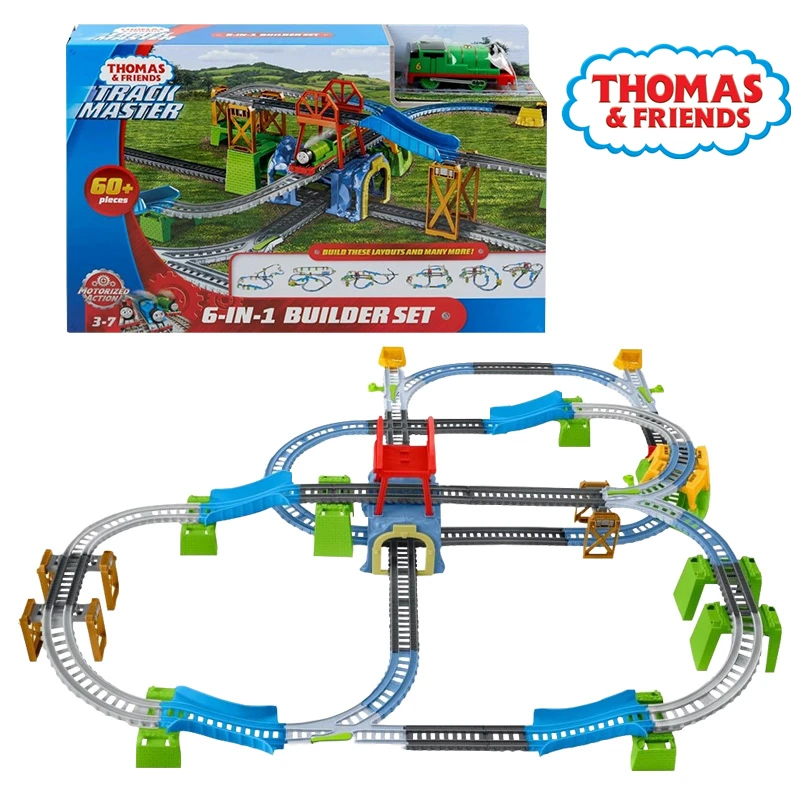 Thomas & Friends GBN45 TrackMaster Percy 6-in-1 Building Toy for sale online 