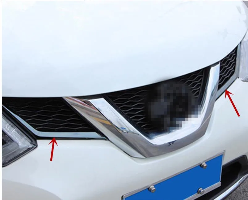 Per Nissan X-Trail T32 Xtrail 2014-2016 Abs Car Styling Anteriore Netto Medio Ornamento