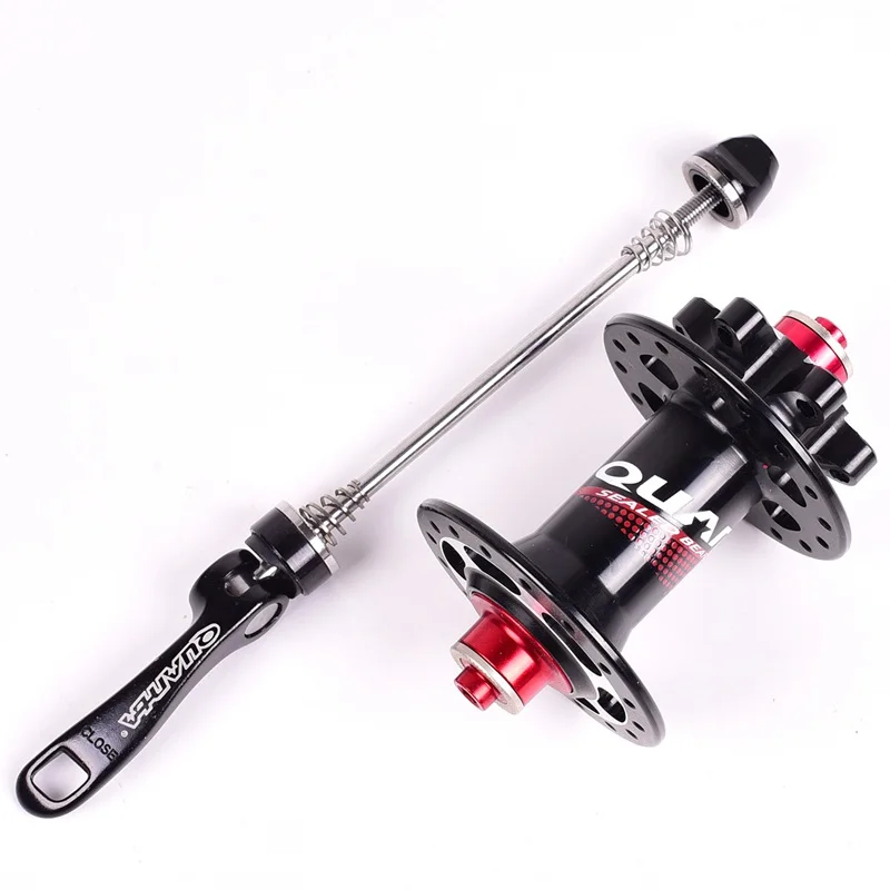 Black 9x100mm Велосипедная ступица 32H MTB подшипники ступицы концентратор 8/9/10/11 Скорость горный велосипед концентраторы 9x100 мм/10x135 мм QR через ось 15x100 мм/12x142 мм - Цвет: Black 9x100mm