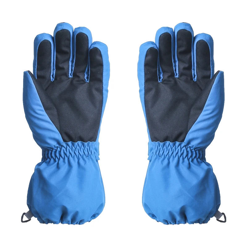Children five finger ski gloves kids warm soft gloves