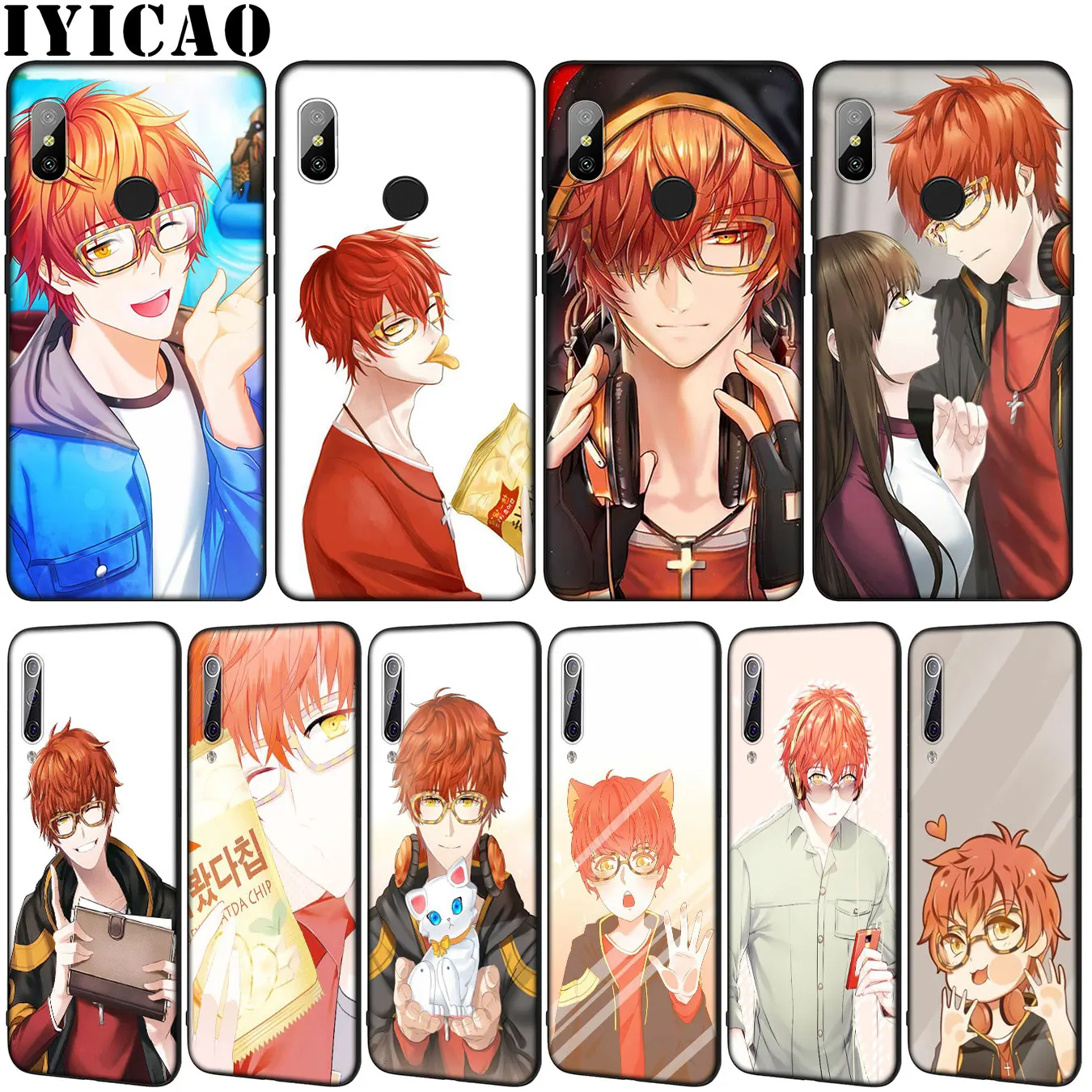 Мягкий силиконовый чехол для телефона IYICAO 707 Mystic Messenger Xiaomi Mi 10 9 9T A3 Pro 8 SE A2 Lite A1 6 CC9