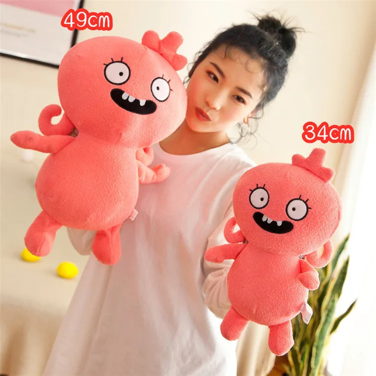 Фильм Doraemon куклы Figuras Мультяшные плюшевые куклы Moxy заработную плату BaBo Uolydog Ox милая мягкая игрушка для подарок для мальчиков девочек 33/49 см - Цвет: Moxy