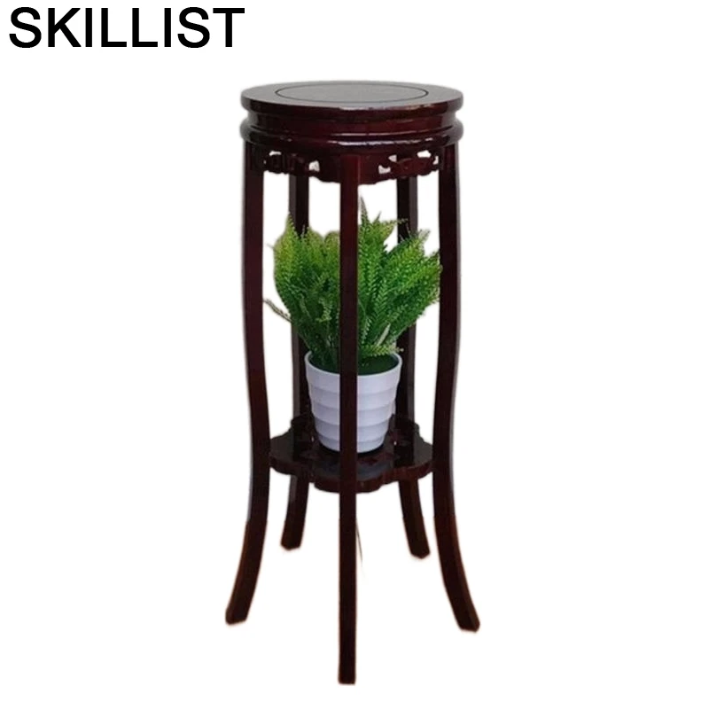 Decorativa Madera Крытая Estanteria Para Macetas деревянная настольная Балконная стойка Stojak Na Kwiaty