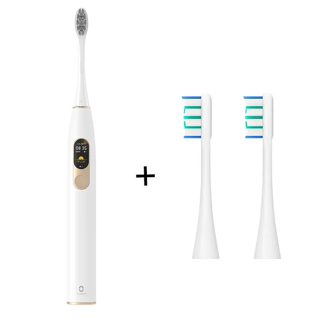 Add P2 Xiaomi Oclean X sonic электрическая зубная щетка для взрослых, водонепроницаемая, ультра звуковая, автоматическая, быстрая зарядка, зубная щетка mijia - Цвет: Add P2