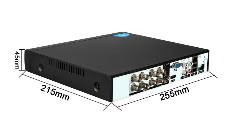 Серебристая Панель обнаружения лица Hi3531D 8 каналов 8CH 4K H.265 + WIFI Аудио 6 в 1 Гибридный