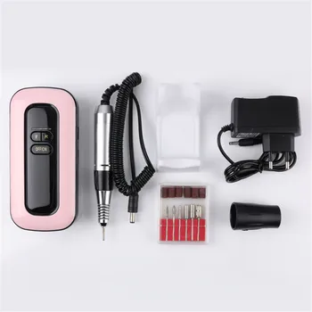 

Electric Nail Polisher 6 Bits Nail Drill Manicure Machine Set Polishing Equipment Nail File Pedicure Nail Art Tools